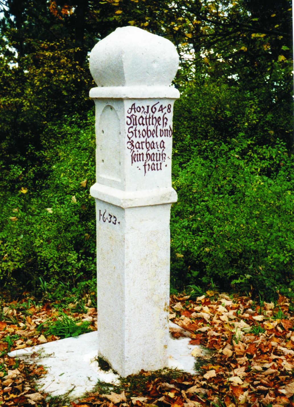 Bildstock von 1648
