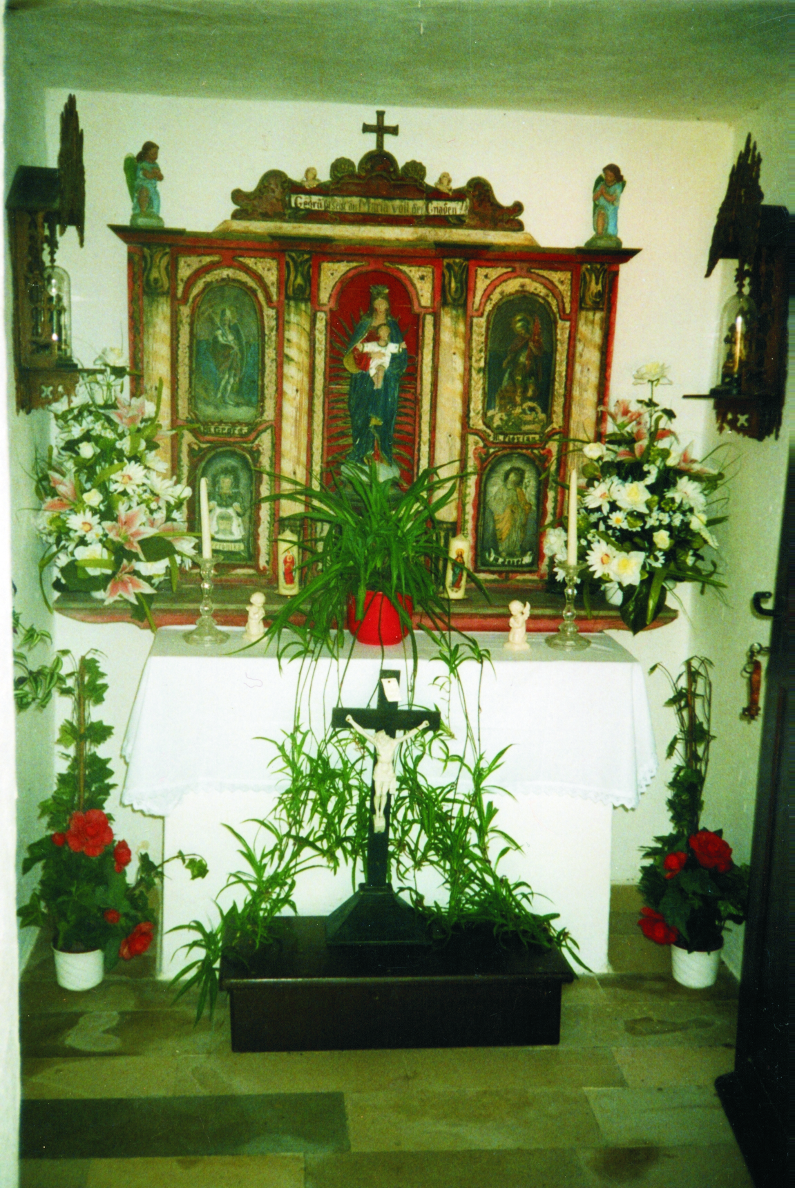 Ursprünglicher Altar von OskaR Seidl